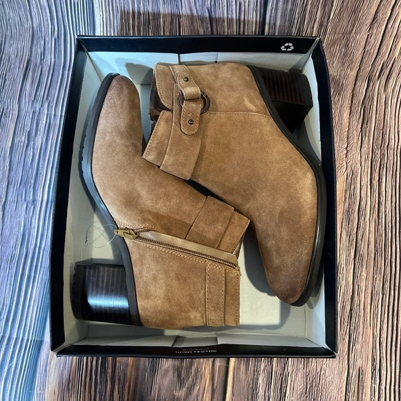 Naturalizer Womens Lydia Brown Ankle Boots Shoes 8 M New with tags - Picture 6 of 12